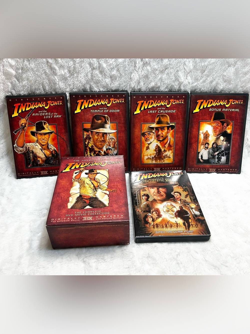 Adventures of Indiana Jones Complete DVD Collection & Kingdom of Crystal Skull